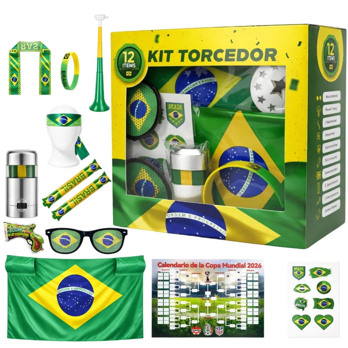 Kit Torcedor 12 Peças