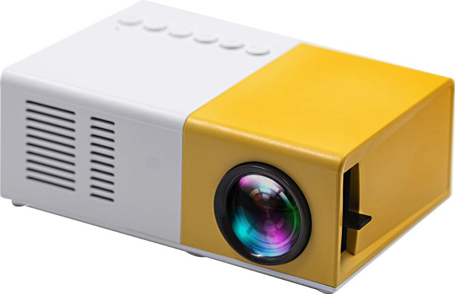 Mini Projetor Portátil LED 1080p HDMI